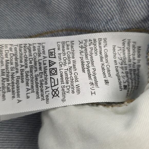 J. Crew NWT Drapey Wide Leg Trouser Denim Jeans Light Blue Wash Size 27 - Picture 7 of 12